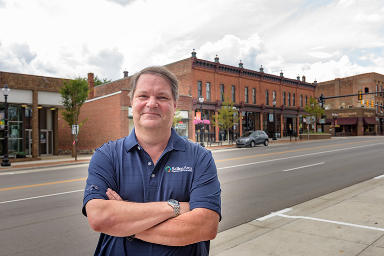 Saline Area Chamber of Commerce executive director John Olsen.