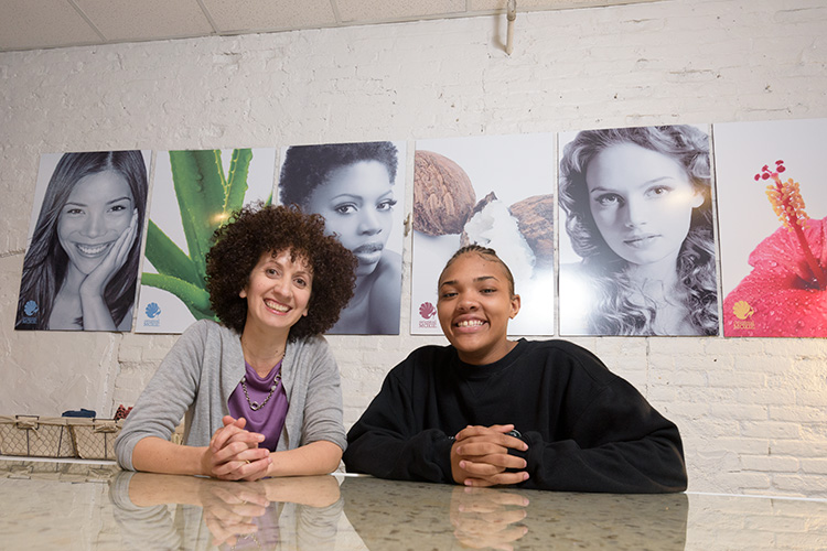 Rachel Blistein and U'nique Haywood.