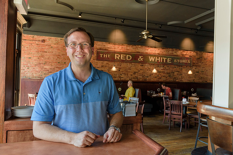 Andy French at Aubree's Pizzeria and Grill