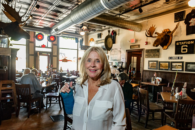 Linda French at Sidetrack Bar & Grill