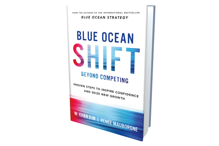 Cover art for Blue Ocean Shift.