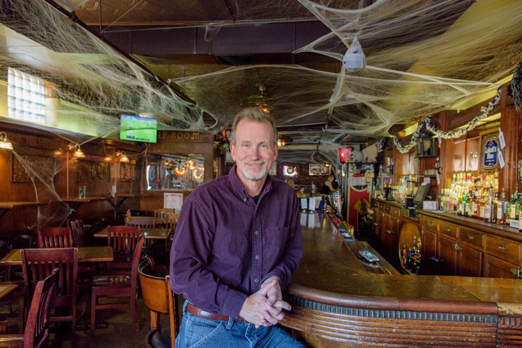 Brian Brickley at the Tap Room