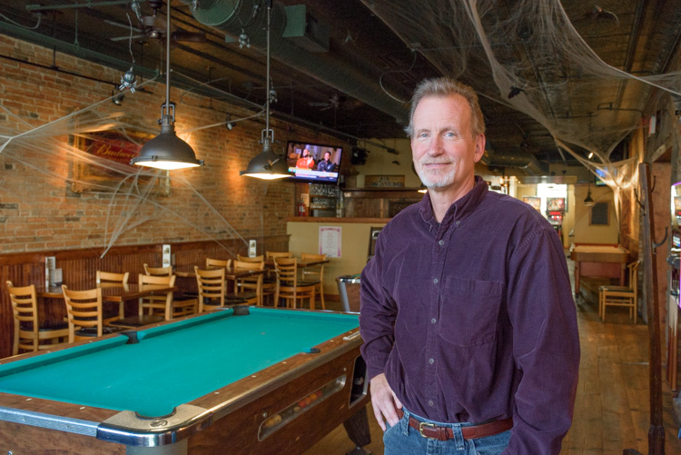 Brian Brickley at the Tap Room