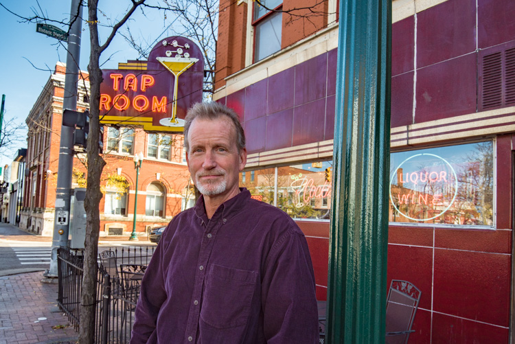 Brian Brickley at the Tap Room