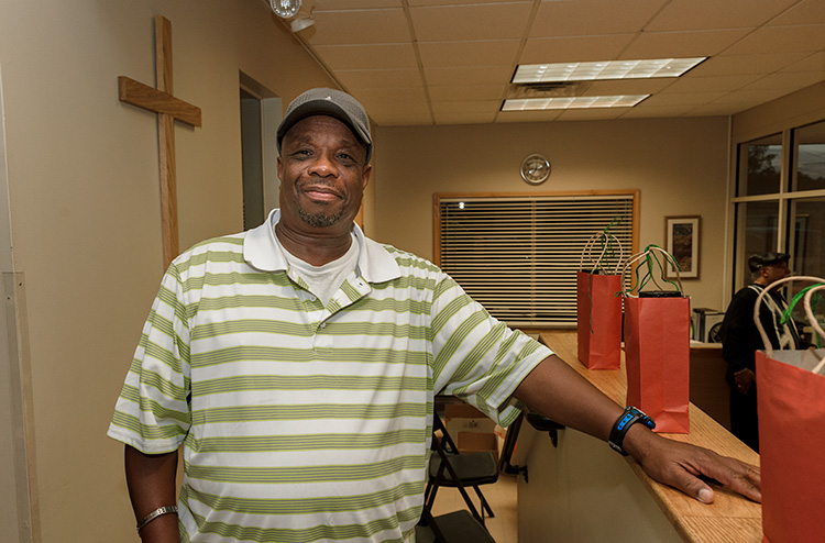 Hope Clinic chaplain William Simmons