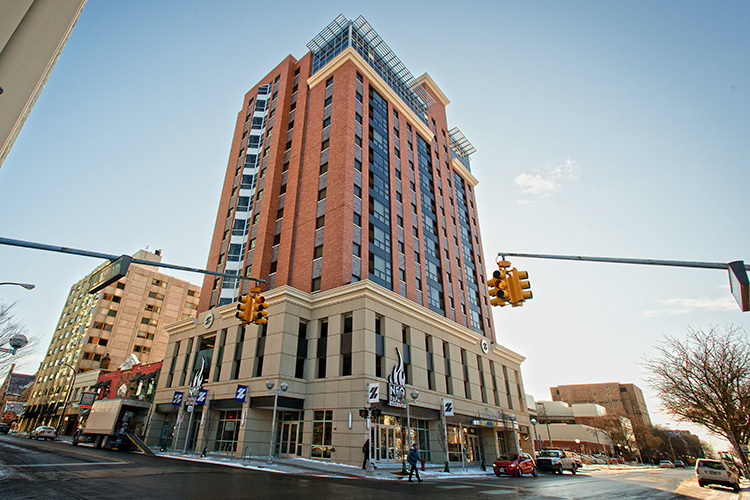 Zaragon West student apartments in downtown Ann Arbor