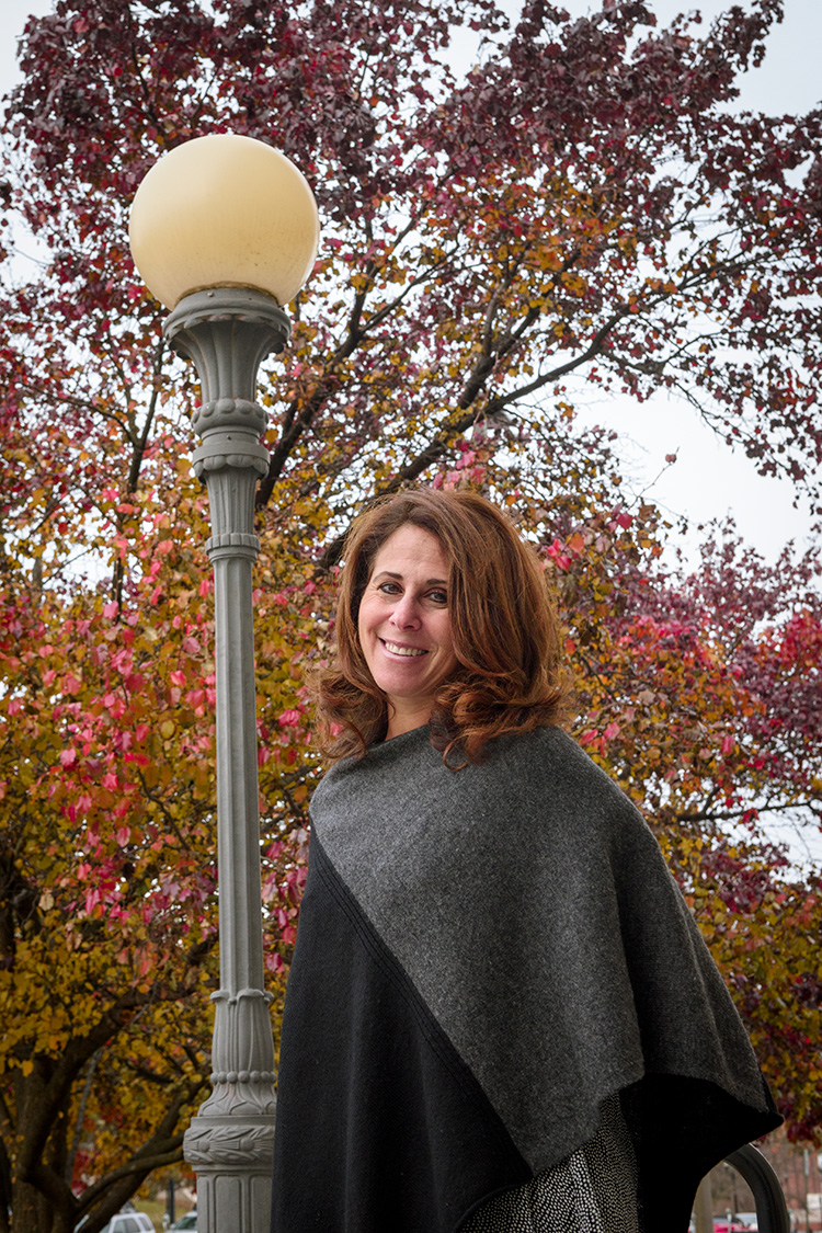 Jessica Alexander on the EMU Campus