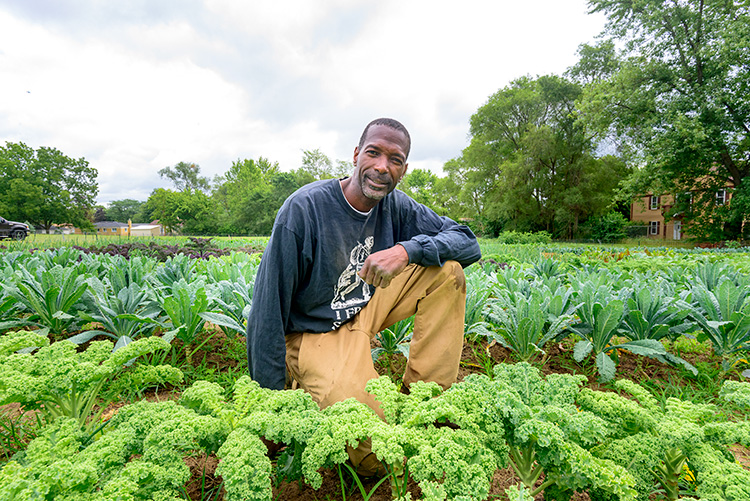 Melvin Parson of We The People Growers Association