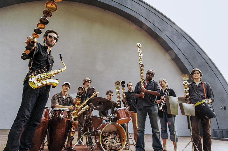 Nomo at the West Park bandshell in Ann Arbor