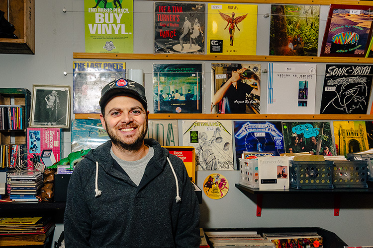 Lucas Hollow at Two Jerks Records in Ypsilanti's Depot Town