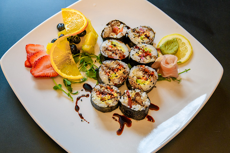 The Hannya Roll at Detroit Street Filling Station