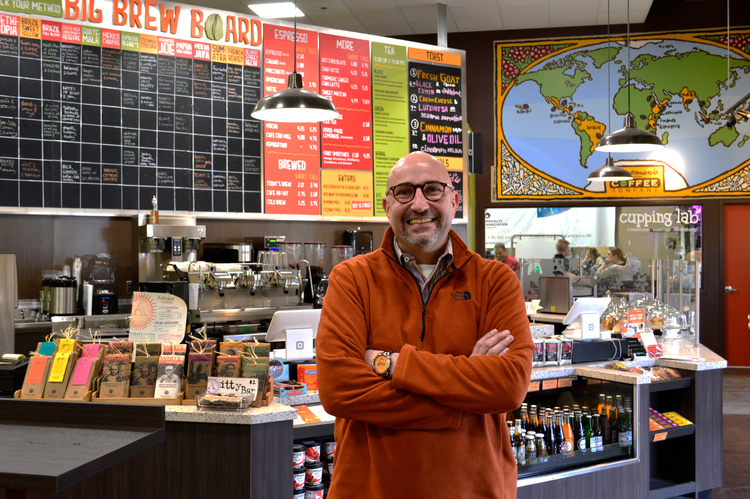 Steve Mangigian at Zingerman's Coffee Co.