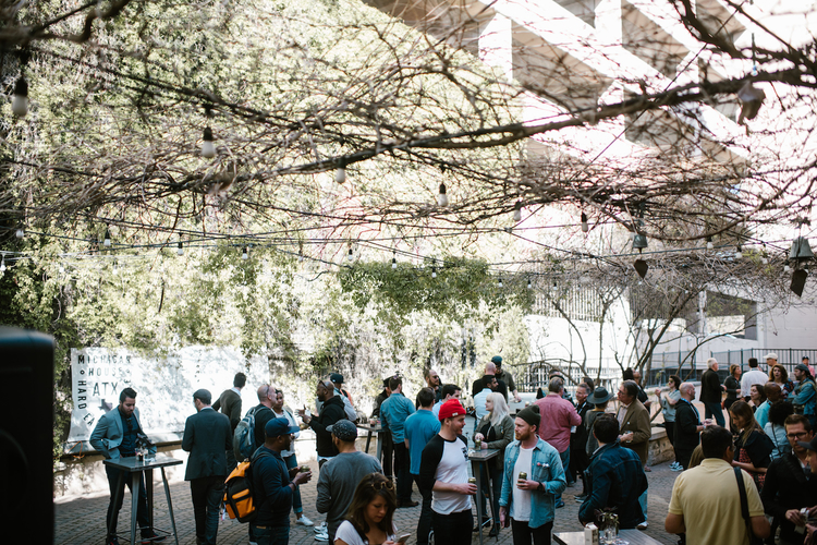 Scenes from previous years at SXSW's Michigan House.