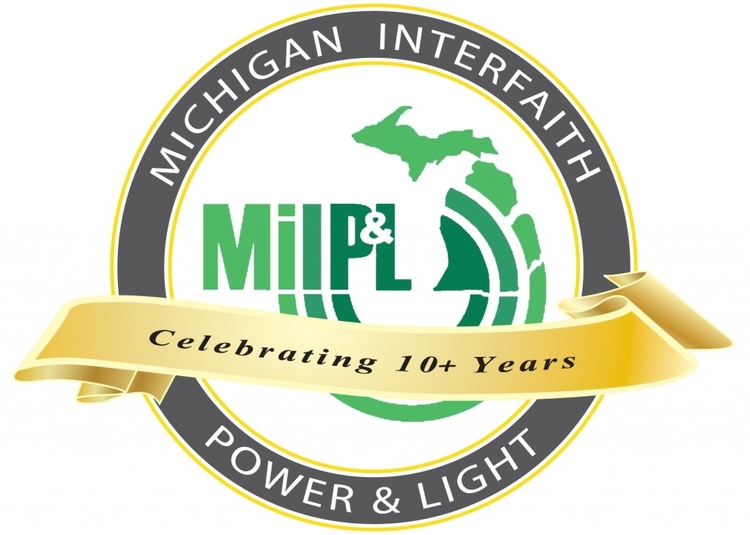 Michigan Interfaith Power and Light logo.