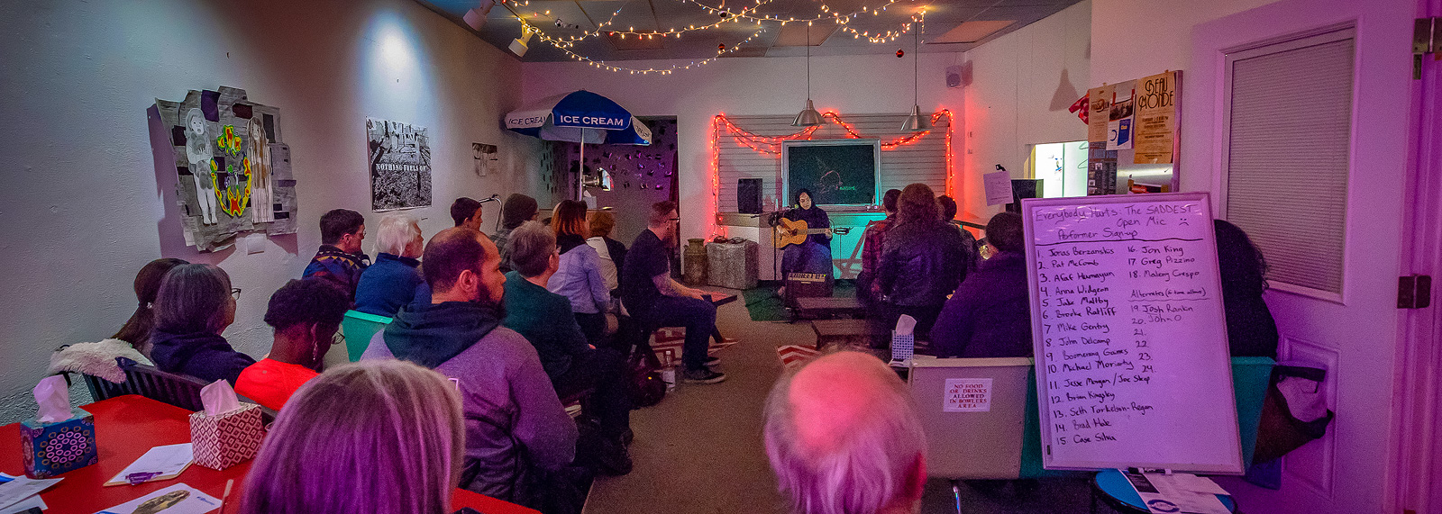 Open Mic at Go! Ice Cream for First Fridays Ypsilanti