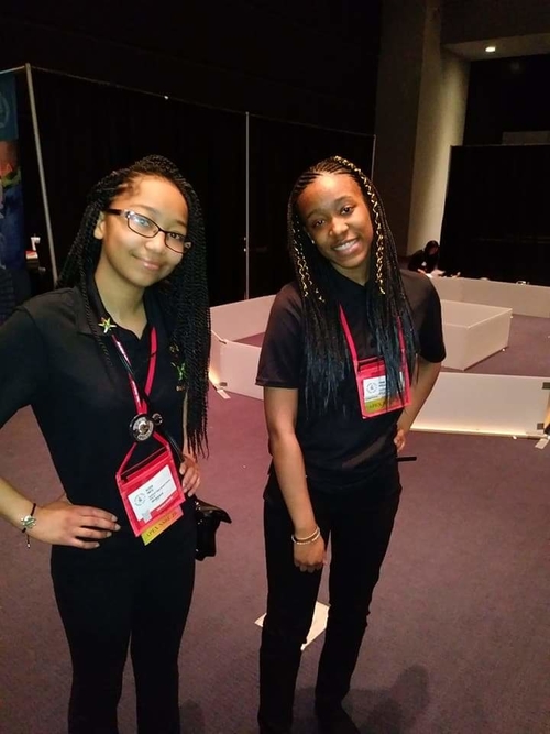 Ypsi NSBE Jr. team members at NSBE Jr.'s annual convention.