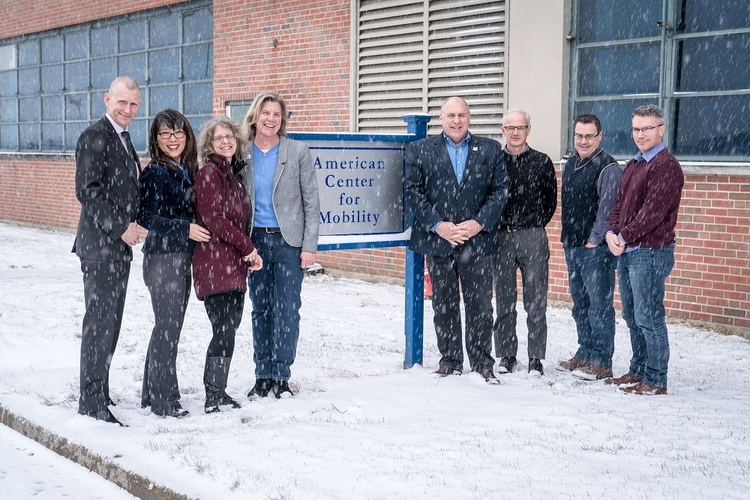 The ACM team at the facility's grand opening.