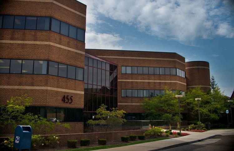 455 E. Eisenhower Parkway, one of the properties that Oxford employees will now own shares in.