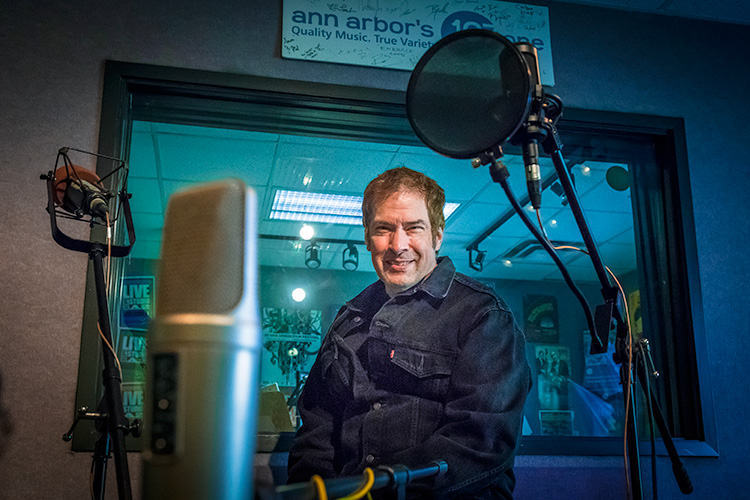 Martin Bandyke at ann arbor's 107one studios