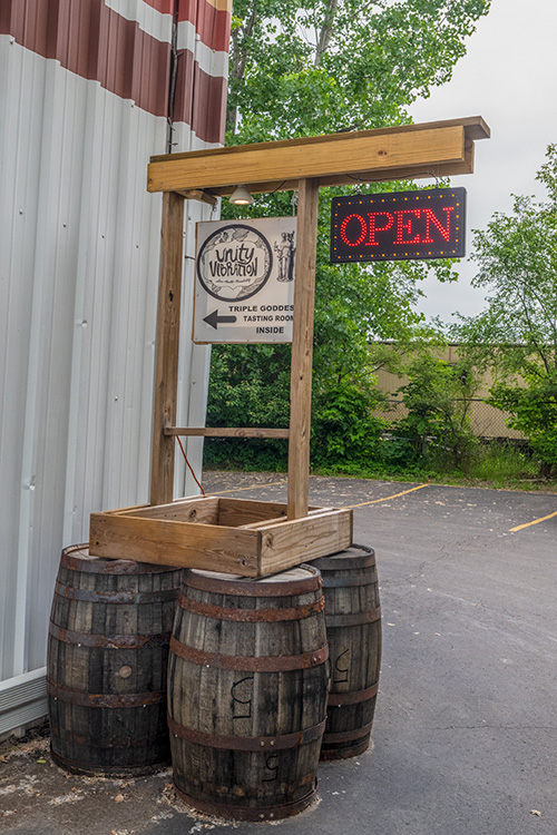 Unity Vibration Kombucha Beer and Tea tasting room on Ecorse Road