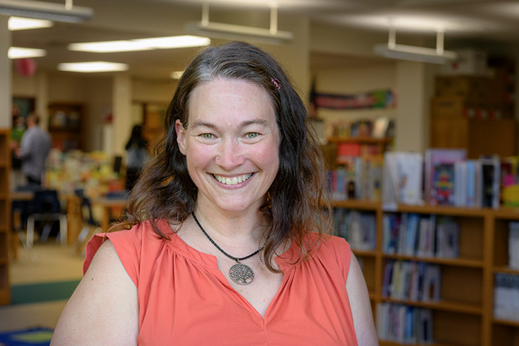 Social Worker Jody O'Bryan at Erickson Elementary