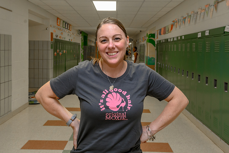 Erickson Elementary Principal Kelly Mickel