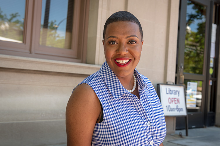 Ypsilanti Middle School Paraprofessional Educator and Washtenaw County Parks and Recreation's Summer Playground Program Site Coordinator Morgan Foreman