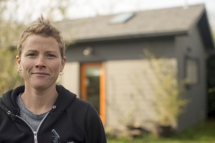 Holly Huntley, owner of Portland-based design/build firm Environs.