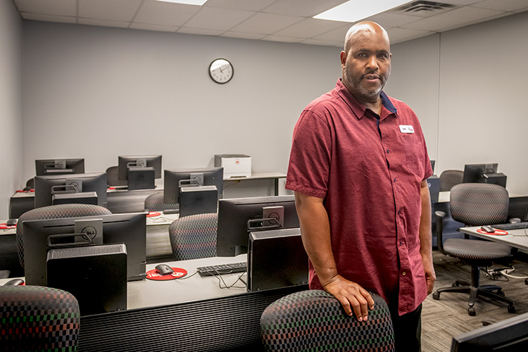 Herb Fluker at Michigan Works! Southeast's Washtenaw Service Center