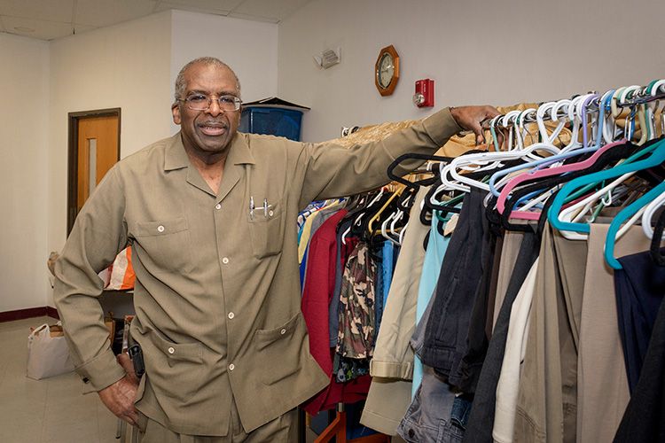 Pastor Jerry Hatter at Brown Chapel AME