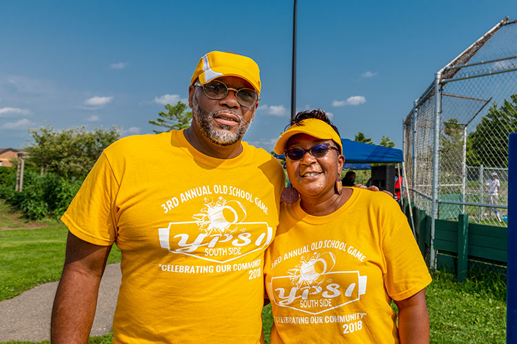 Bryan Foley and Cherisa Allen of the Parkridge Summer Festival Steering Committee