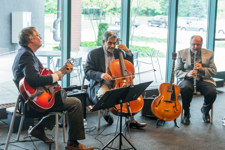 Anniversary festivities at YDL's Whittaker Road branch.