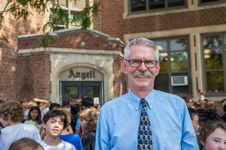 Angell Elementary Principal Gary Court