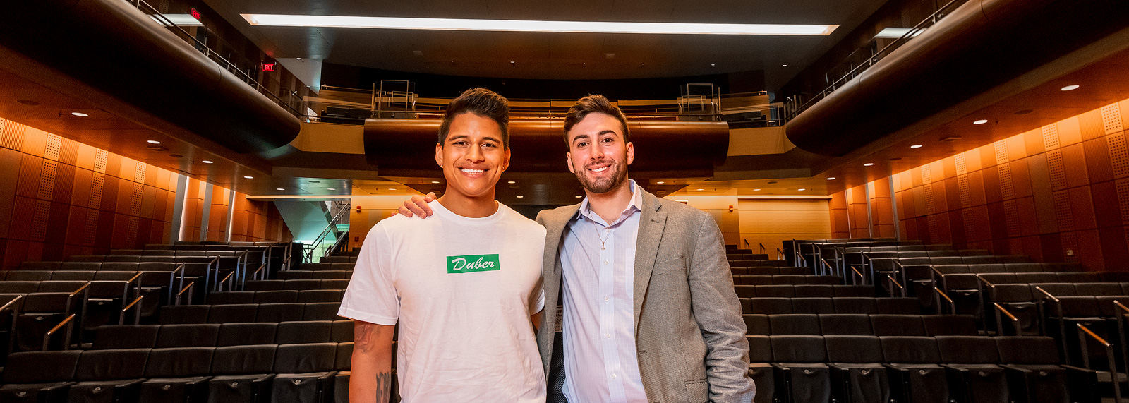 Juan Aguirre and Adam Rosenberg of Green Wolverine