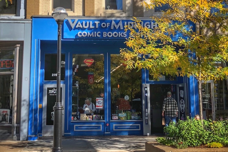 Vault of Midnight's building in downtown Ann Arbor