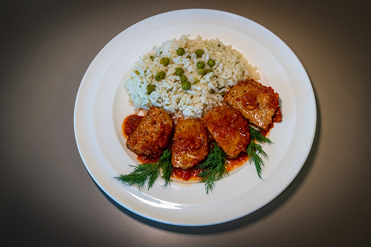 Chicken Meatloaf at Ayse's Turkish Cafe