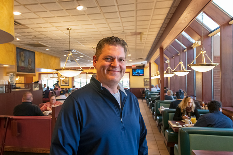 Nick's Original House of Pancakes' owner Nick Panos