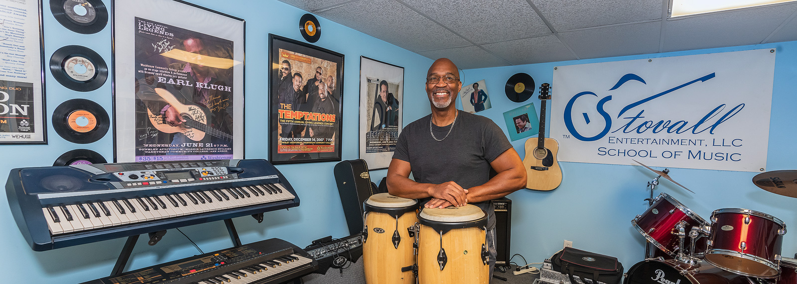 Maurice Stovall Sr., chair of the Gault Village Neighborhood Association