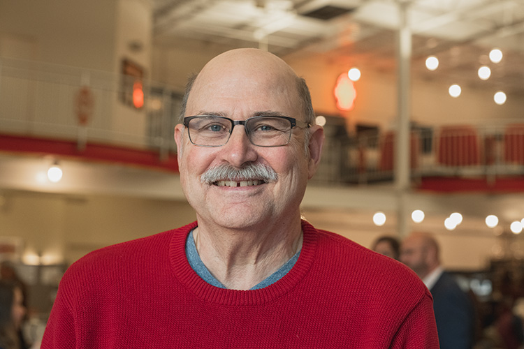 Michigan Firehouse Museum volunteer Bill Emerson