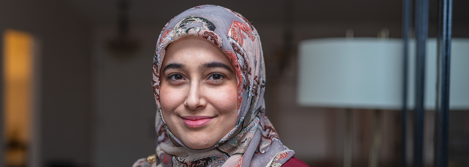 Sumayya J at her home in Ypsilanti