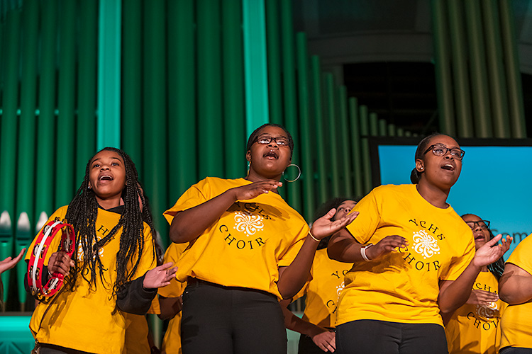 The Ypsilanti Community High School Choir