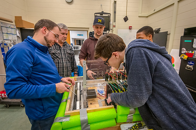 Lincoln High School's Linc-Bots team