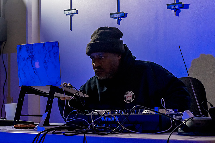 Ward 1 Productions co-founder and The Underground DJ Charles Peterson