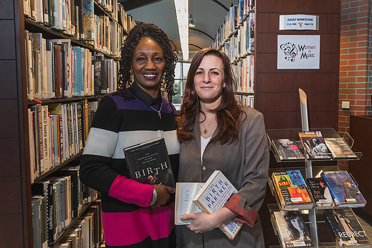 Arnetta Ford and Jacqueline Williams of the Michigan Prison Doula Initiative