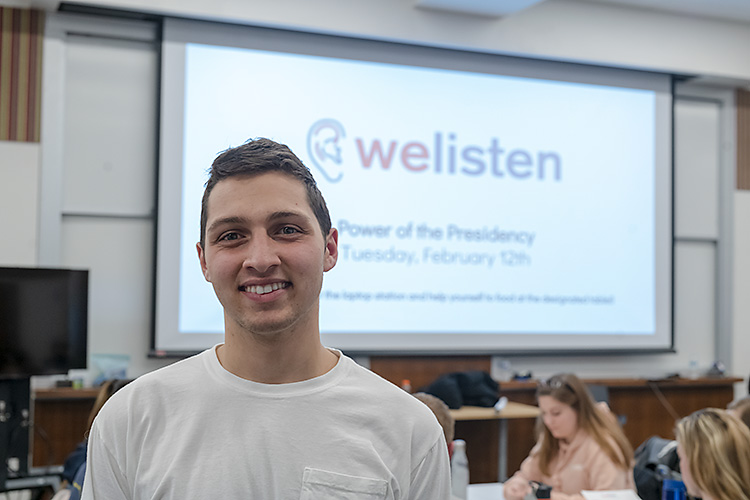 WeListen's co-president Brett Zaslavsky