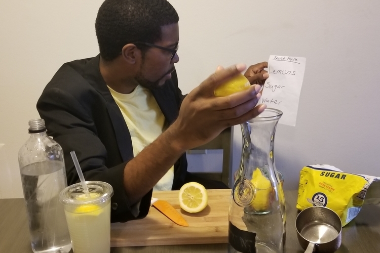 Lemonade Day Washtenaw County organizer Godfrey Aguwa Jr.