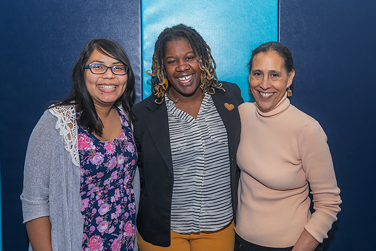 Maria Ibarra-Frayre, Desirae Simmons, and Julie Quiroz of Untold Stories of Liberation and Love