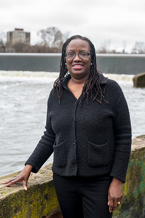 Anne Brown at the Peninsular Dam