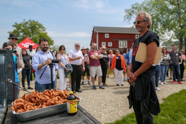 Ari Weinzweig at Camp Bacon 2017.