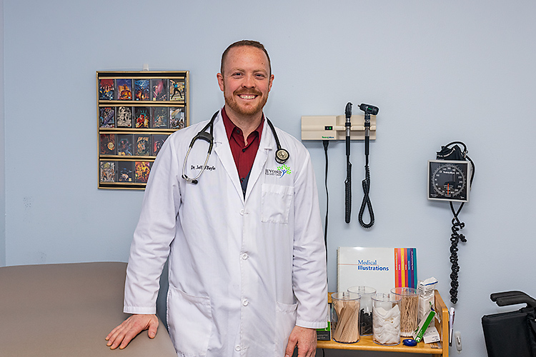 Dr. Jeff O'Boyle at Beyond Primary Care.